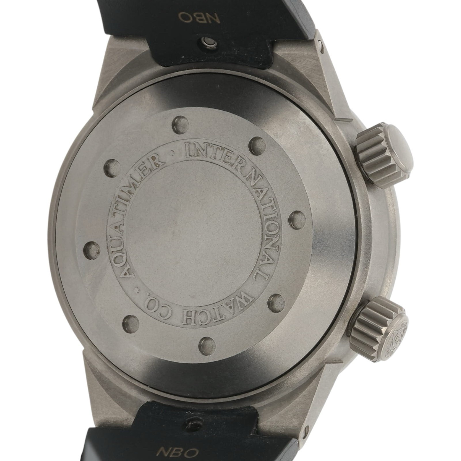 IWC Aquatimer Titanium Black Dial 42mm Automatic Movement Mens Watch IW353804