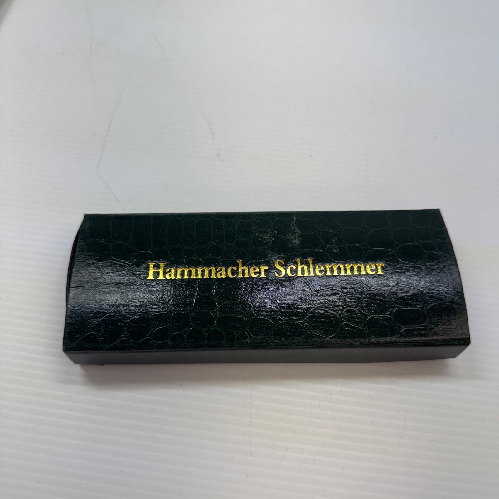 Hammacher Schlemmer Automatic Watch 21 Jewels Retrograde Style Men’s w Box