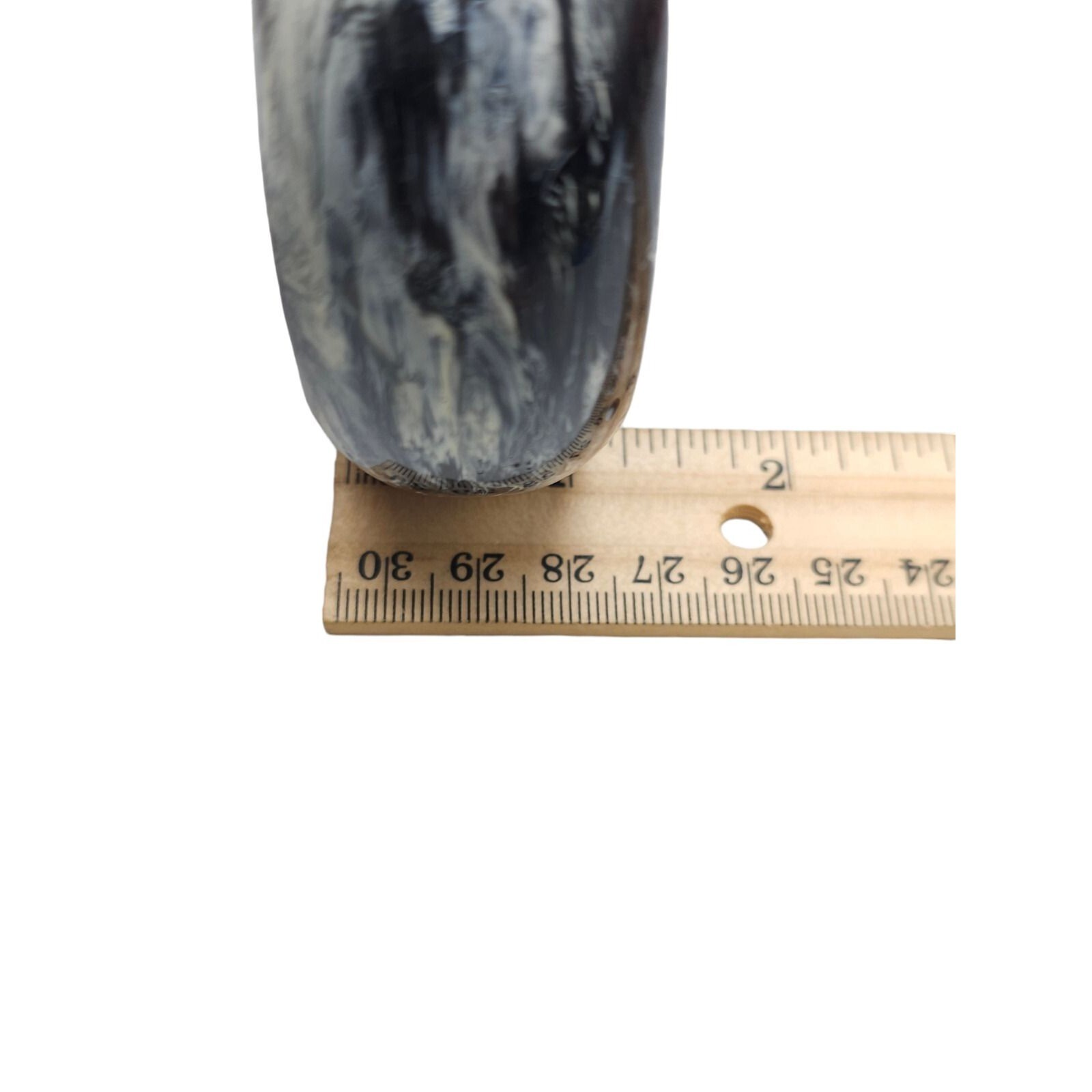 Marble Gray White Black Acrylic Wide Bangle Bracelet Vintage BoHo