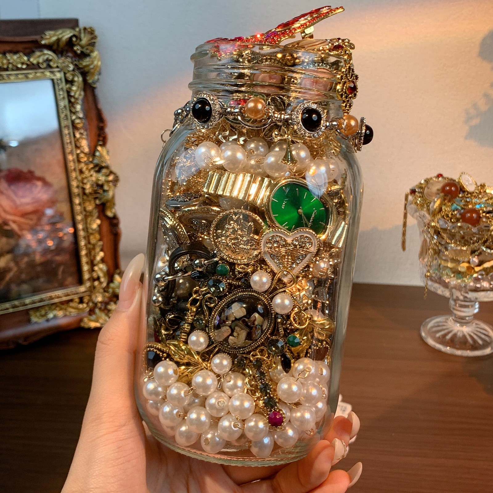 Jewelry Mystery Jar | Assorted Styles, Wish Request Accepted, Vintage Style