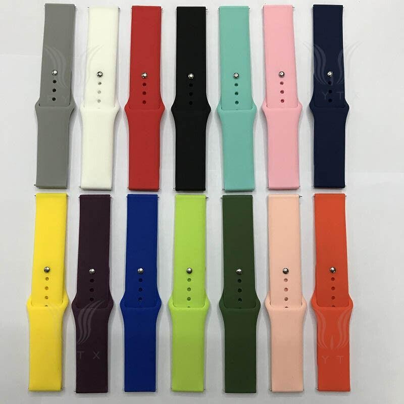 For Huami Amazfit GTR 4 3 2 2e Pace Strato GTS 4 3 2e Silicone Watch Band Strap