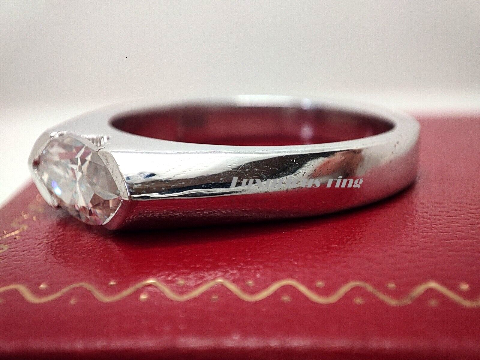 925 Starling Silver 10×5 mm Marquise Cut Classic Ring, White Moissanite Ring
