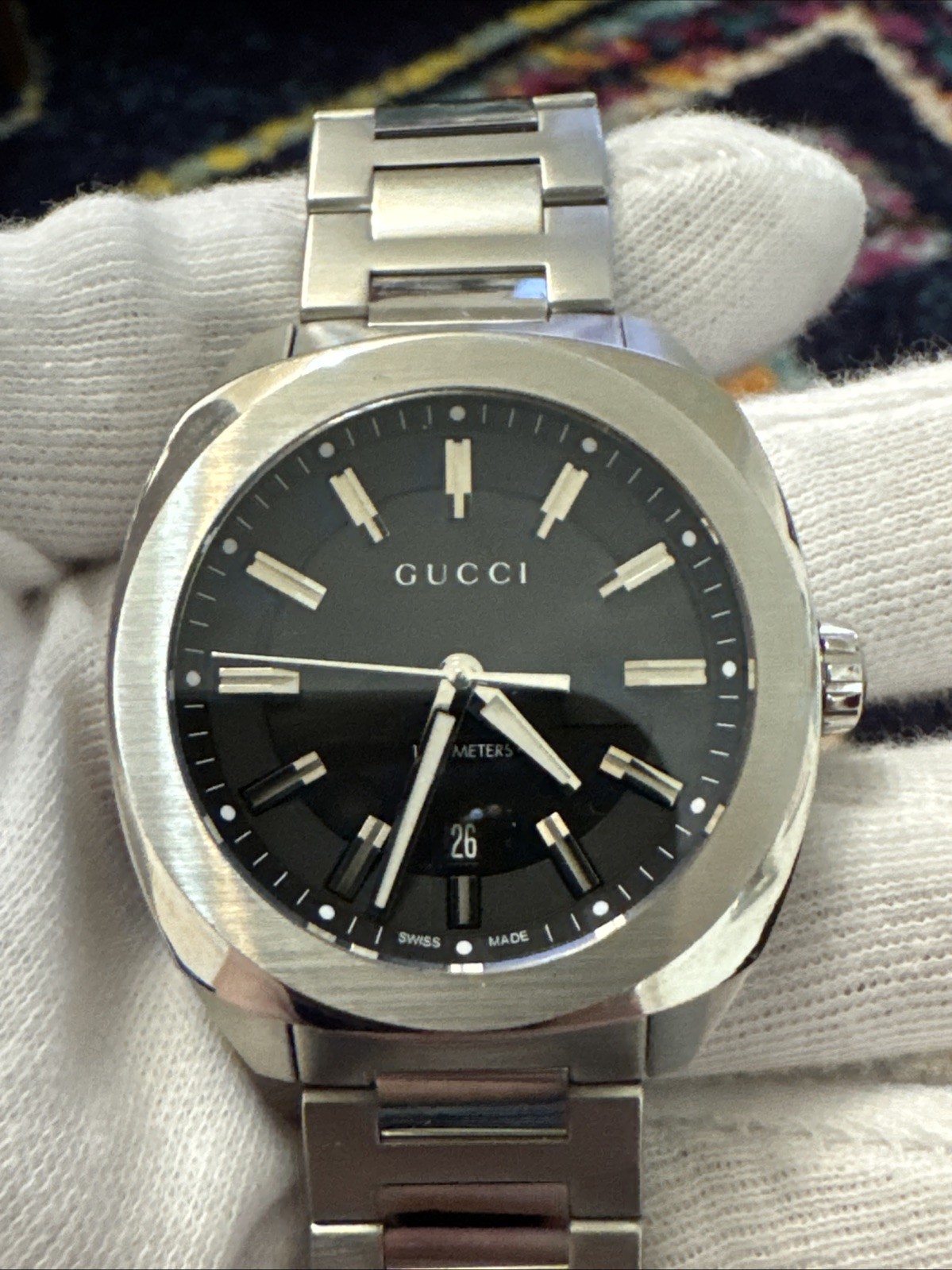 GUCCI GG2570 YA142301 swiss Quartz Men’s Watch