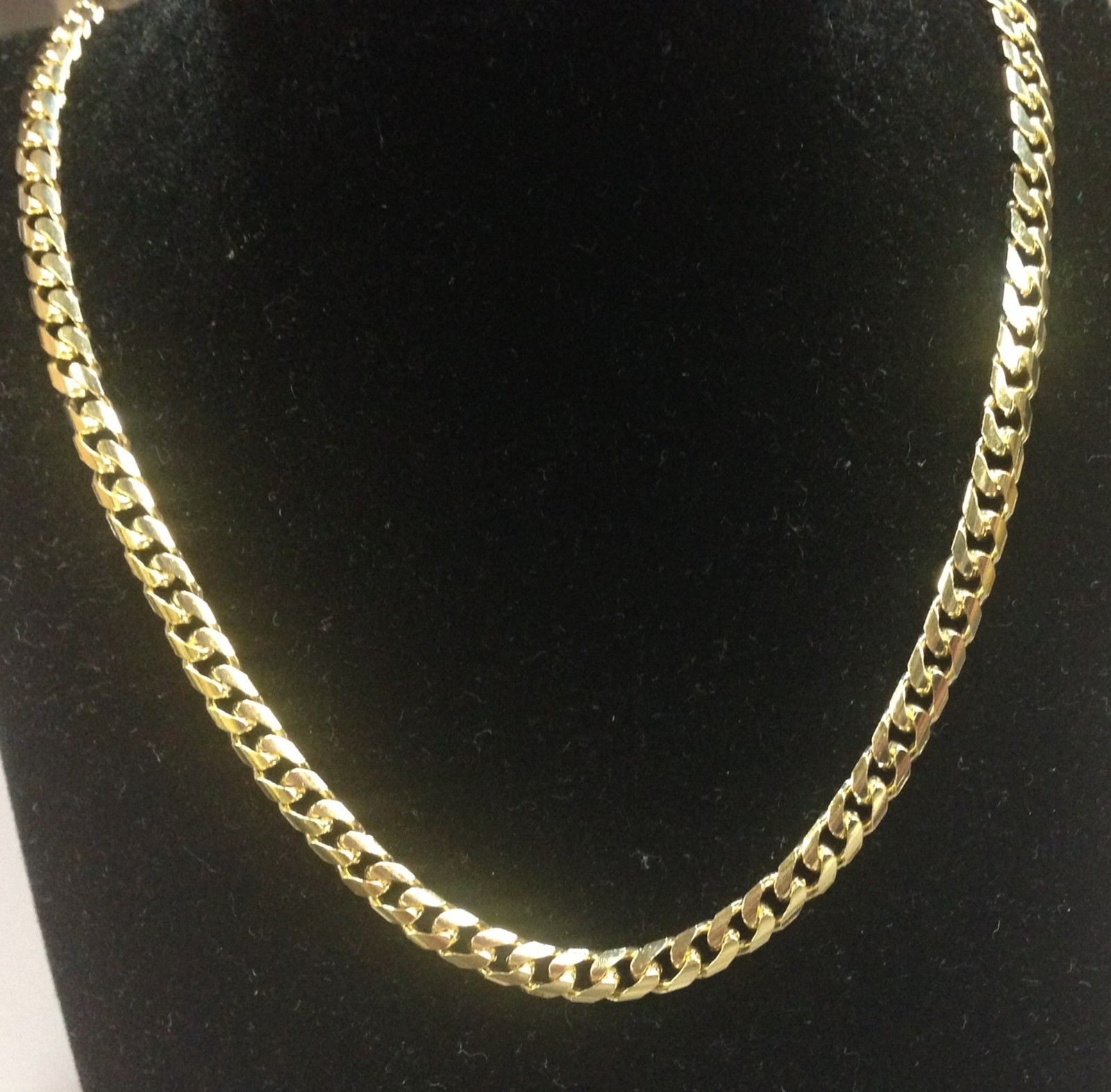 10k Yellow Gold 24″ Solid Miami Cuban Curb Link 6 mm 58 grams Chain/Necklace