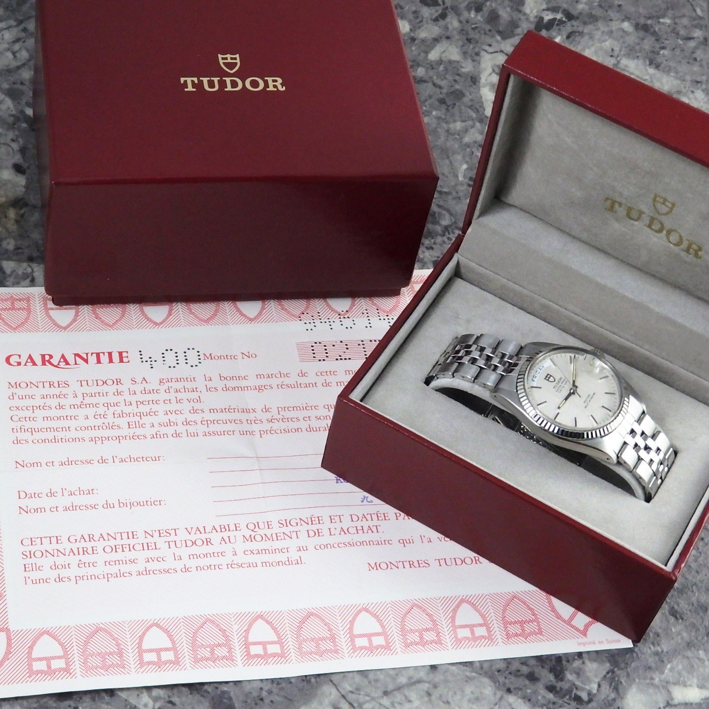 Tudor Oyster Prince Day-Date Ref. 94614 Automatic Silver Dial 36mm Men’s watch