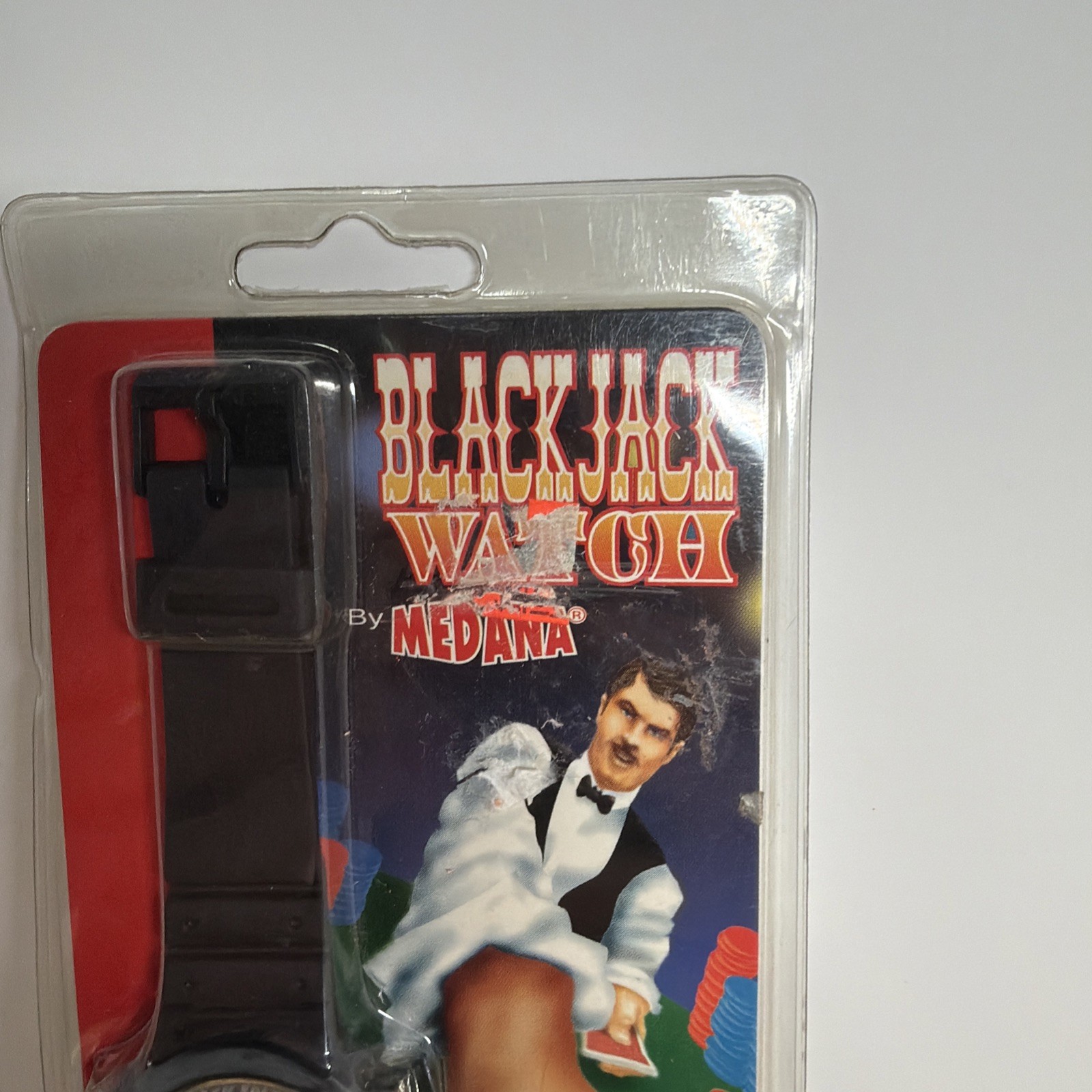 New Sealed Blackjack Video Game Watch By Medana. Play Blackjack On Your Wrist! F