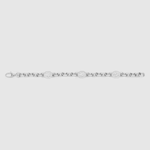 New Gucci Interlocking Chain Bracelet YBA620798002018