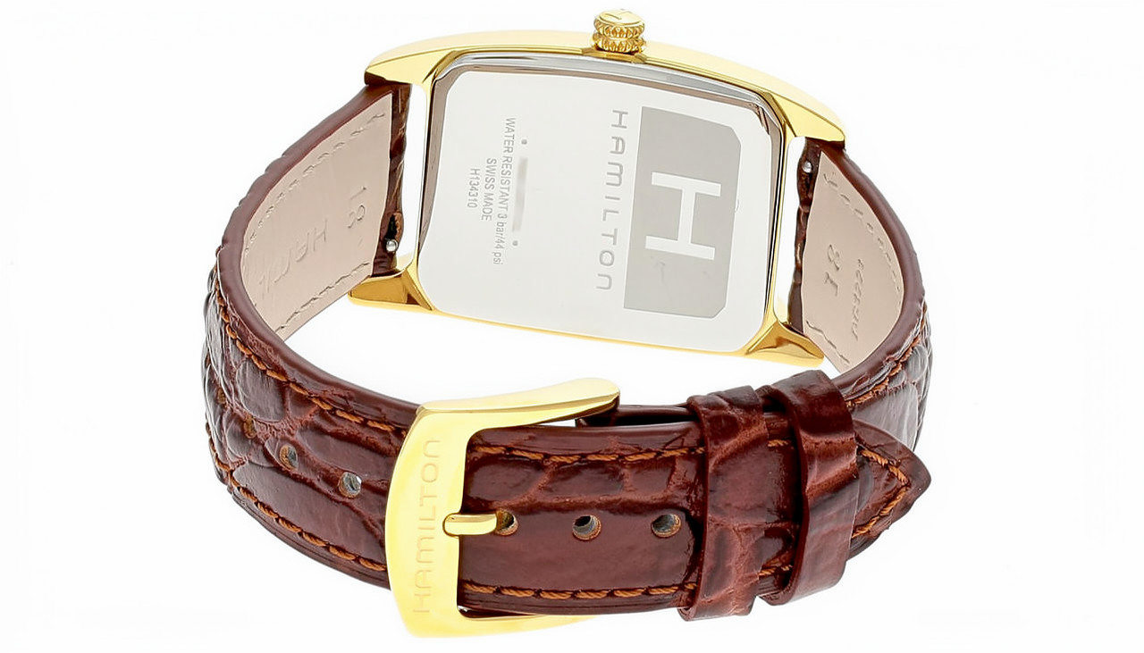 HAMILTON American Classic Boulton Quartz Leather Men’s Watch H13431553