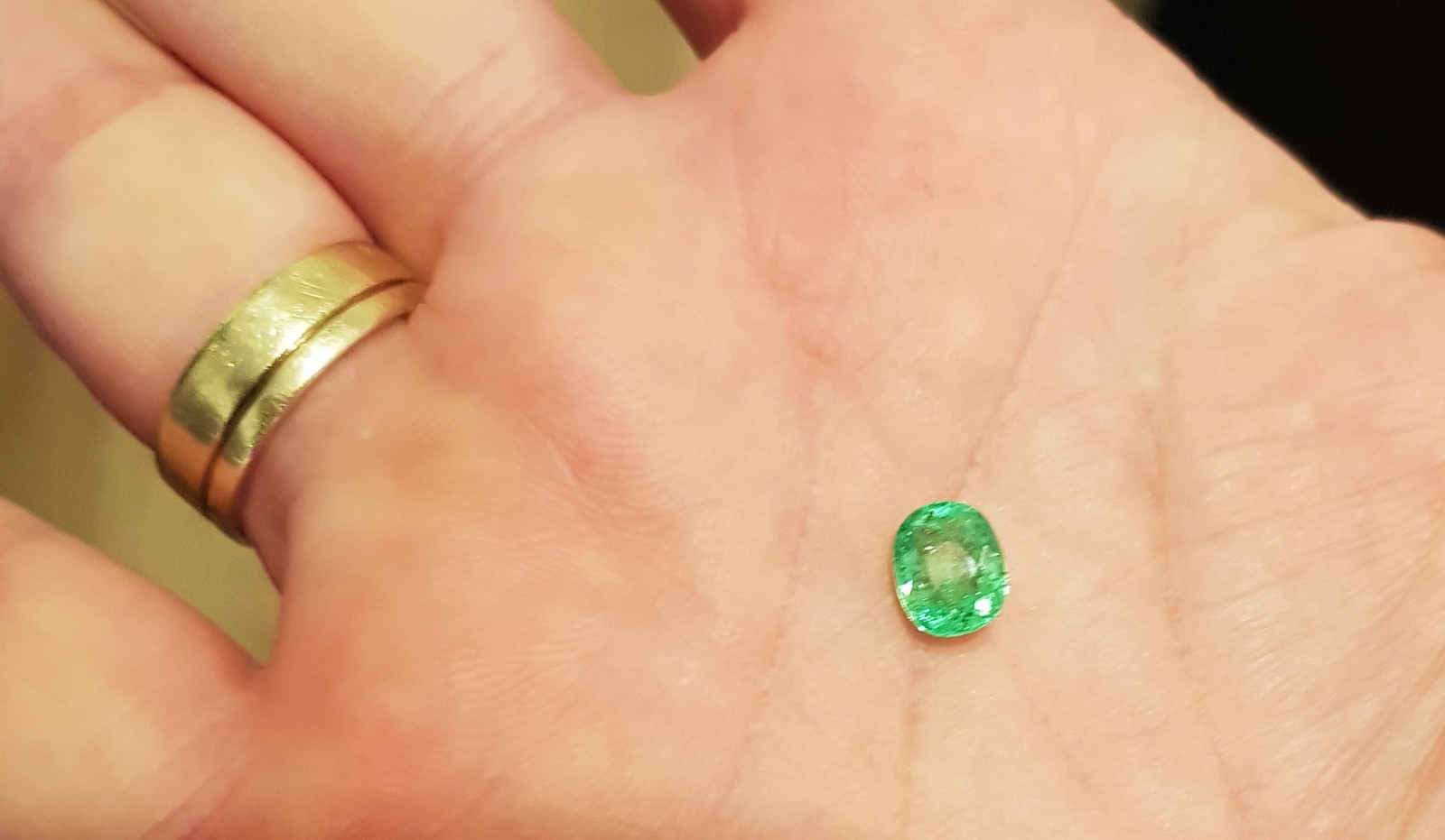 cert. COPPER PARAIBA TOURMALINE 2,09ct NEON GREEN BLUE