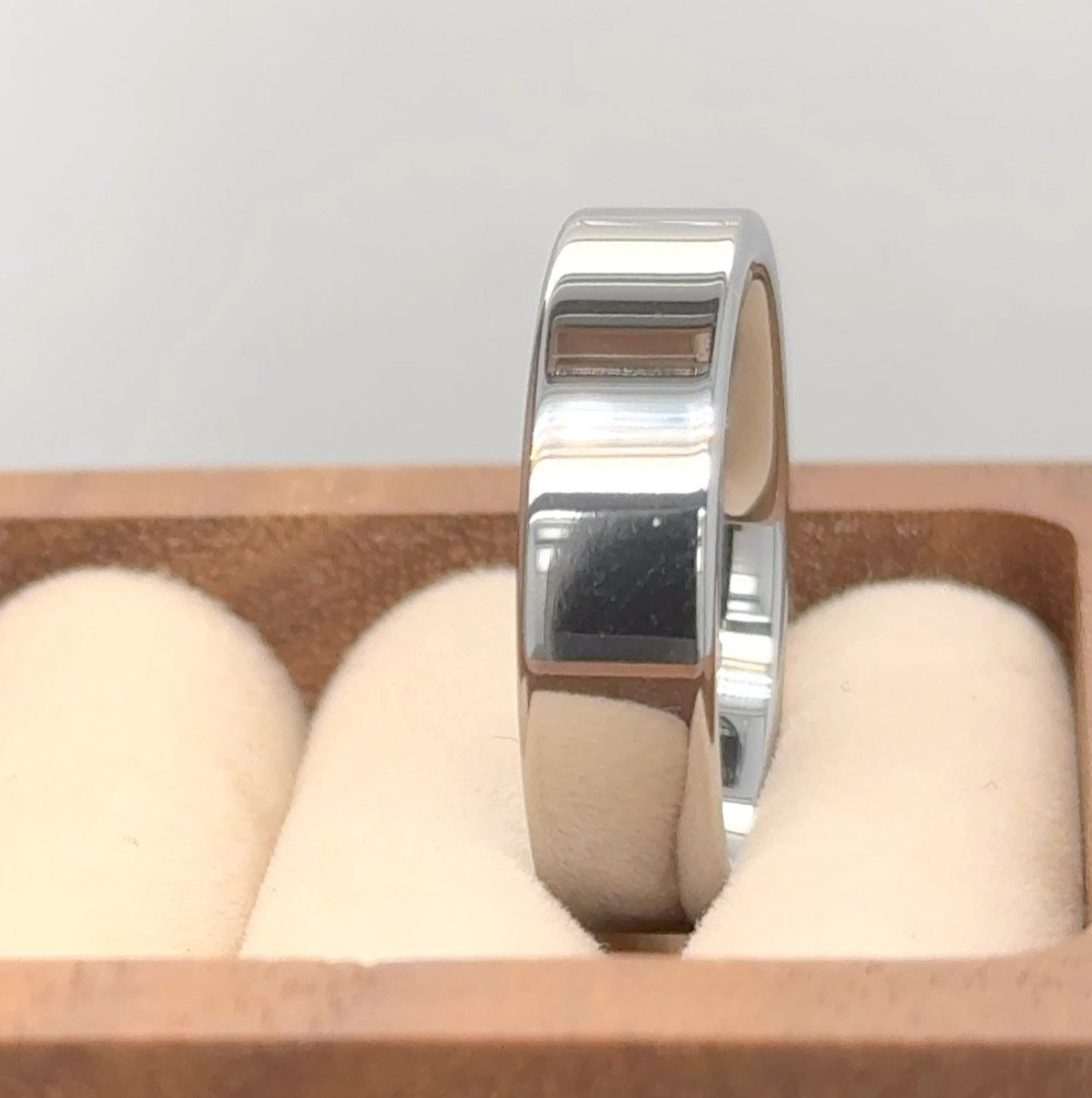 6mm Wide Promise Ring for Men or Women, Anniversary or Birthday Gift for Husband