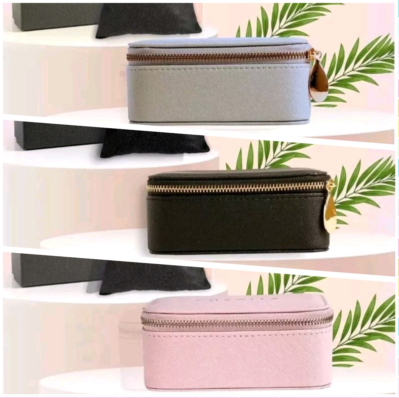 Small Travel Jewelry Case
