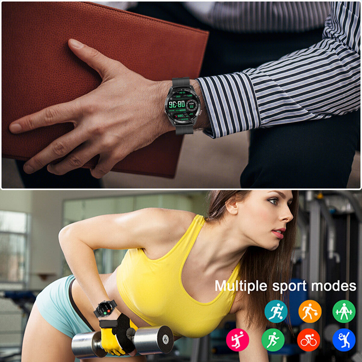Smart Watch For Men Women Waterproof Smartwatch Bluetooth For iPhone Samsung