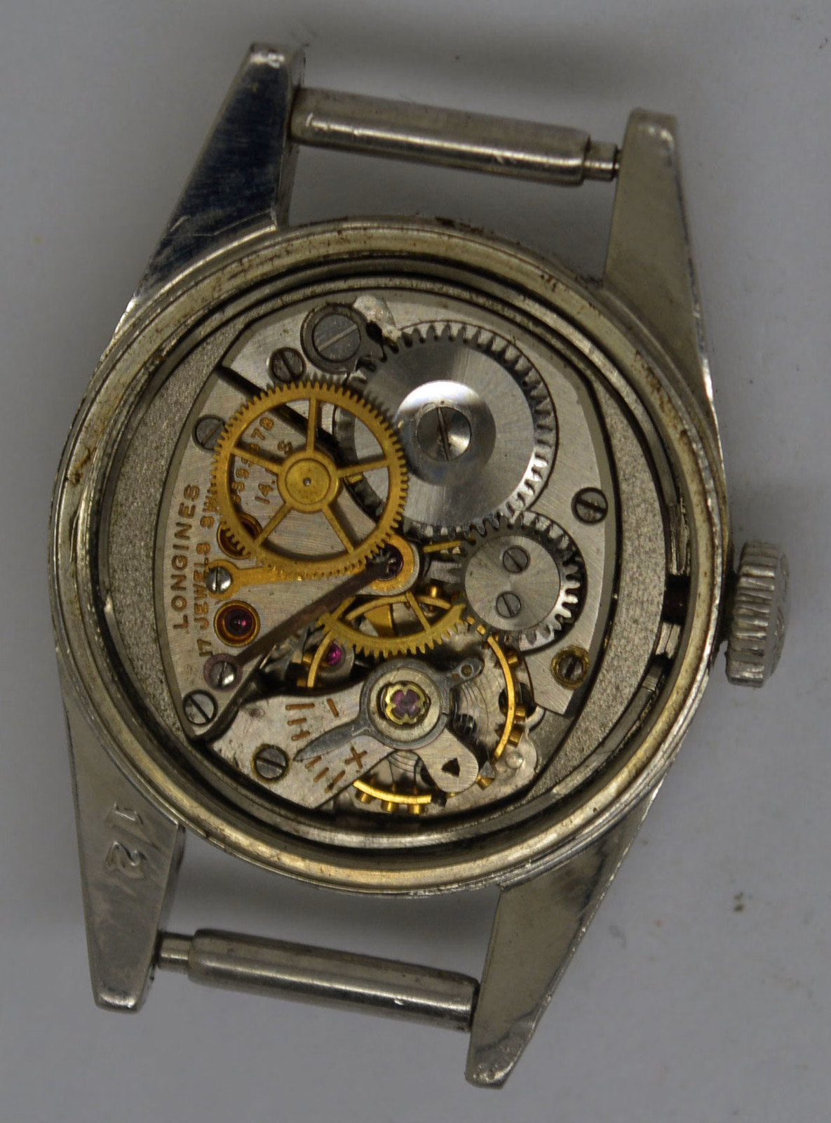 Vintage LONGINES Steel Ladies Wristwatch. Ref: 6657-2, Cal: 14.16S. For Repairs
