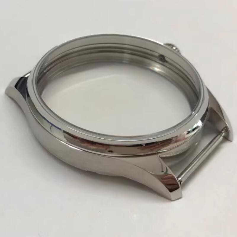 41MM Watch Case Watch Repair Parts Steel For ETA6497/6498/ST3600/3621 Movement