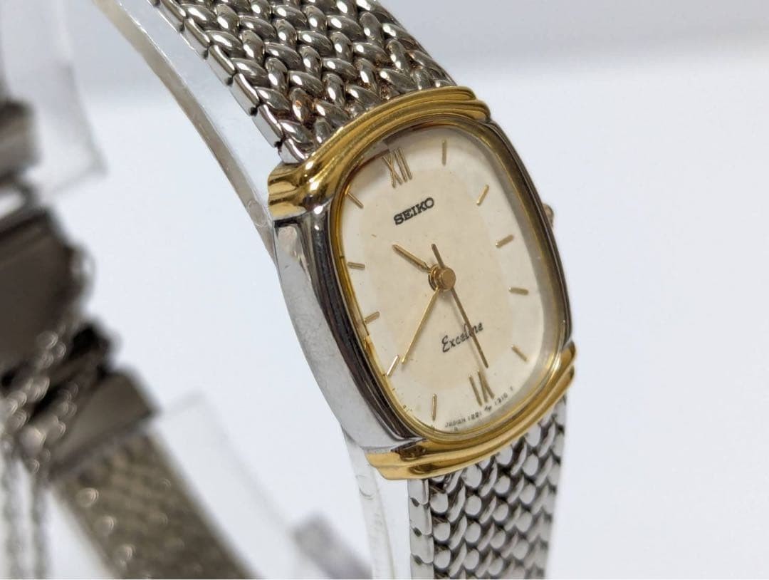 761 Fully Functional SEIKO Exceline 1221 5890 White Dial