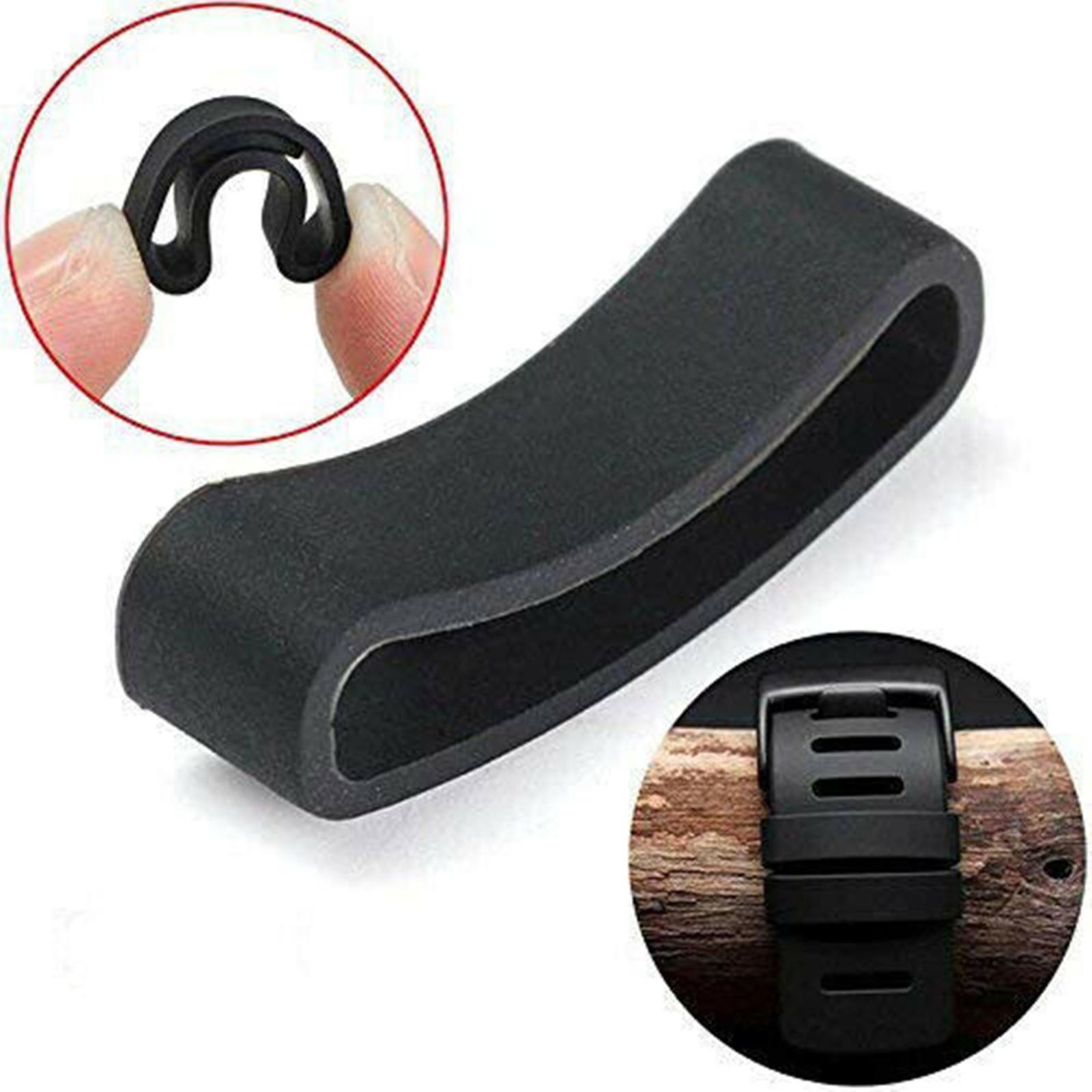 Lightweight Silicone Watch Wrist Hoop Band Locker Ring For Suunto Core & Ambit D