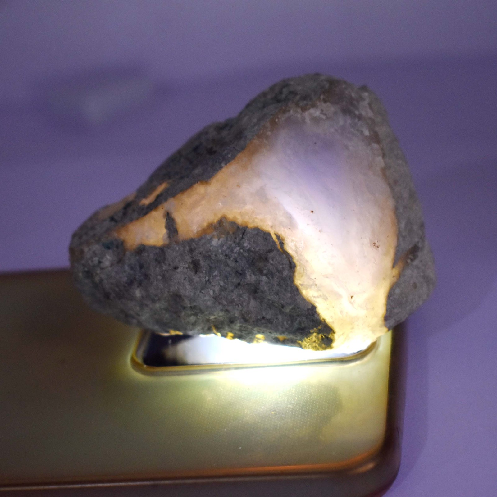 NATURAL Opal ROUGH 67 Ct Earth Mined CERTIFIED Blue Gemstones Huge Size
