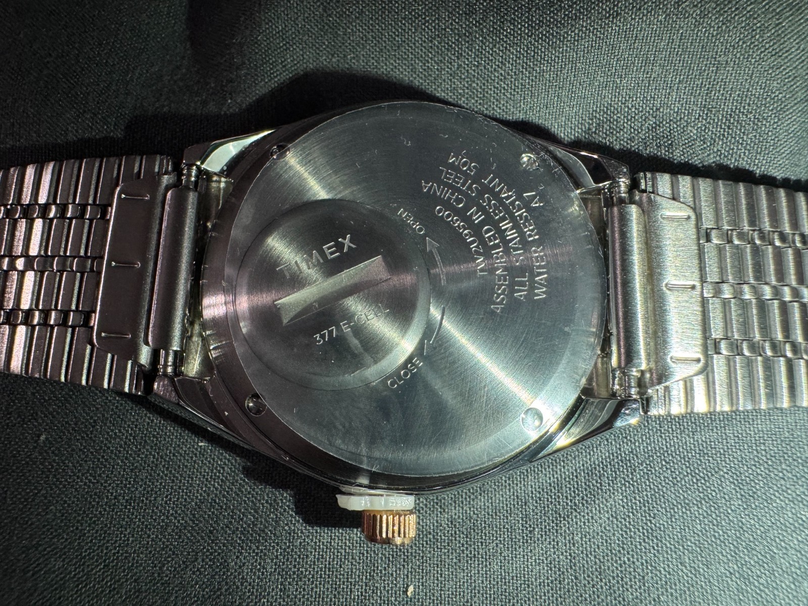 Timex Q 36mm Women’s Watch TW2U95600VQ Silver/Rose Gold Mesh – NIB with Papers