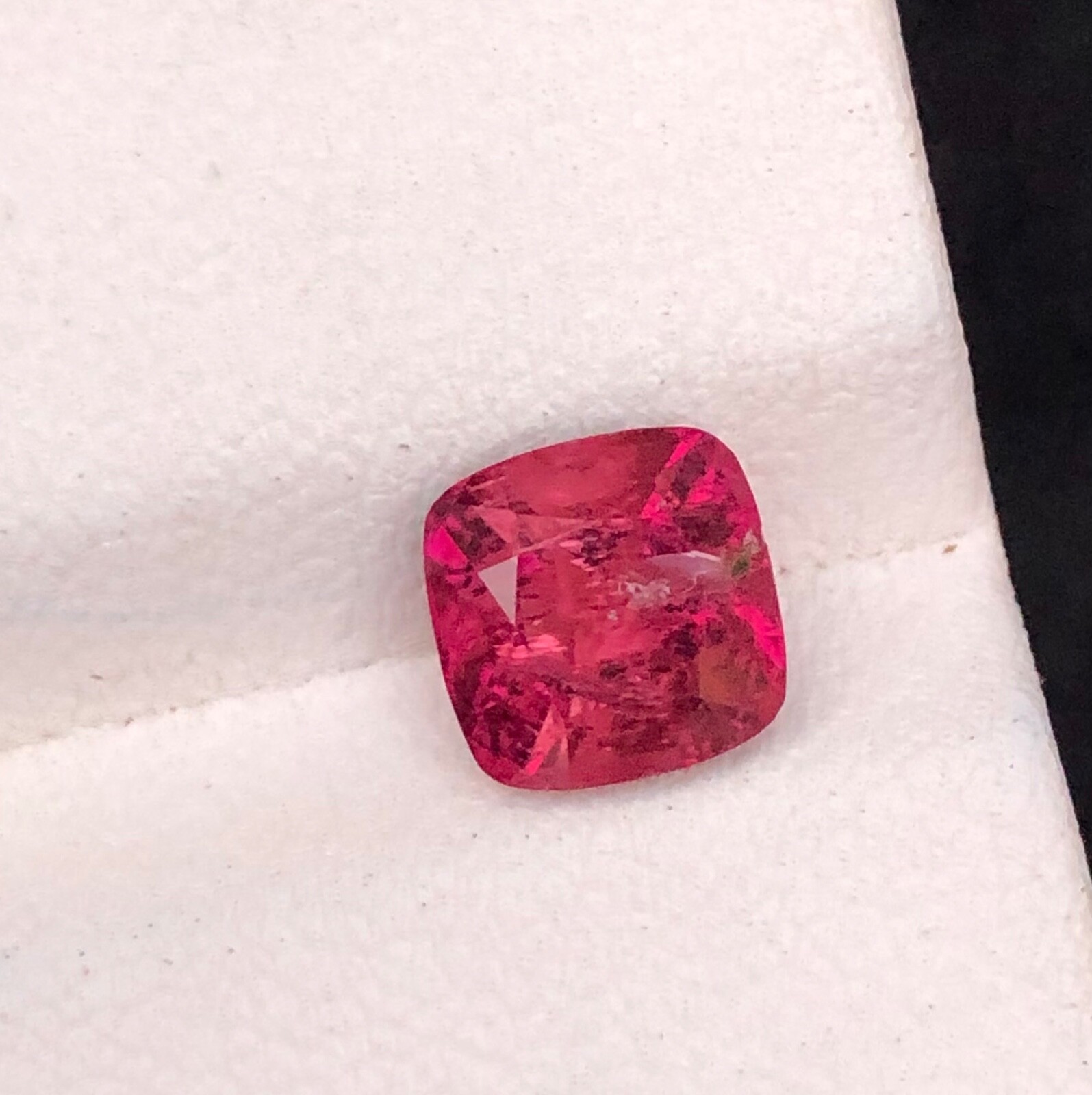 1.91 Carat Natural cut Emerald shape Tourmaline loose gemstone from Afghanistan