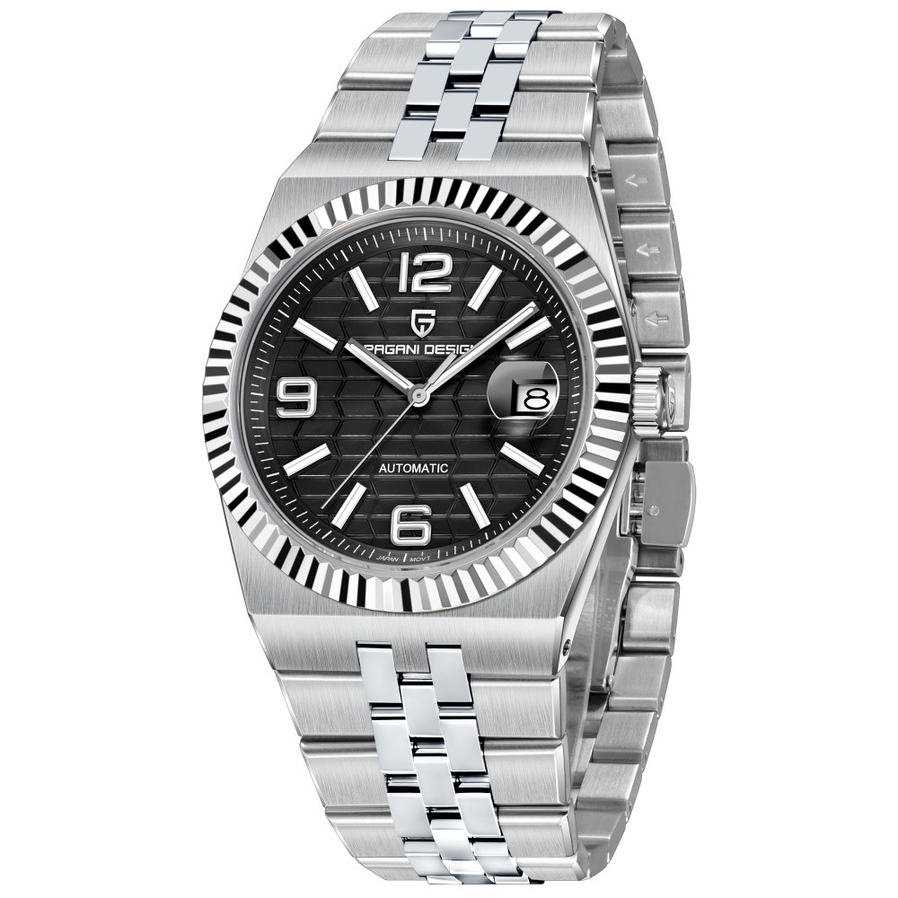 Men’s Automatic Mechanical Watch 100M Waterproof Miyota Movement Sapphire Glass