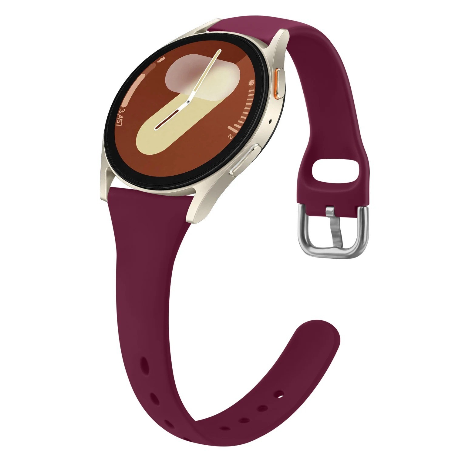 20mm Thin Silicone Strap Band For Samsung Galaxy Watch 7 6 5 4 40mm 44mm