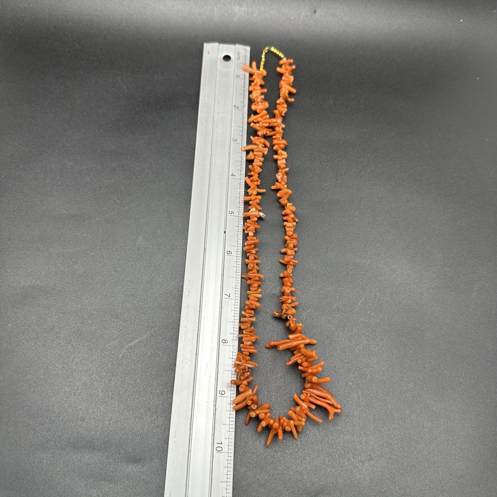 Wonderful ￼29,2 gram Antique natural coral necklace Rare