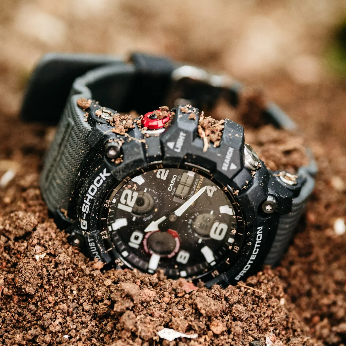 Casio Master G-Shock Mudmaster Men’s Solar Power Watch GSG100-1AWC