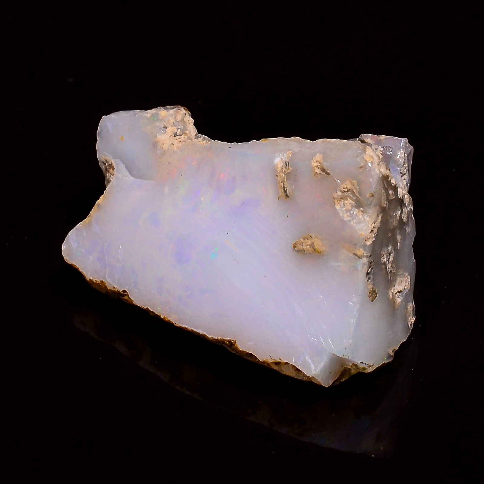 17.50 Cts. 100% Natural Tempting Ethiopian Opal 24X18X11 MM Rough Loose Gemstone