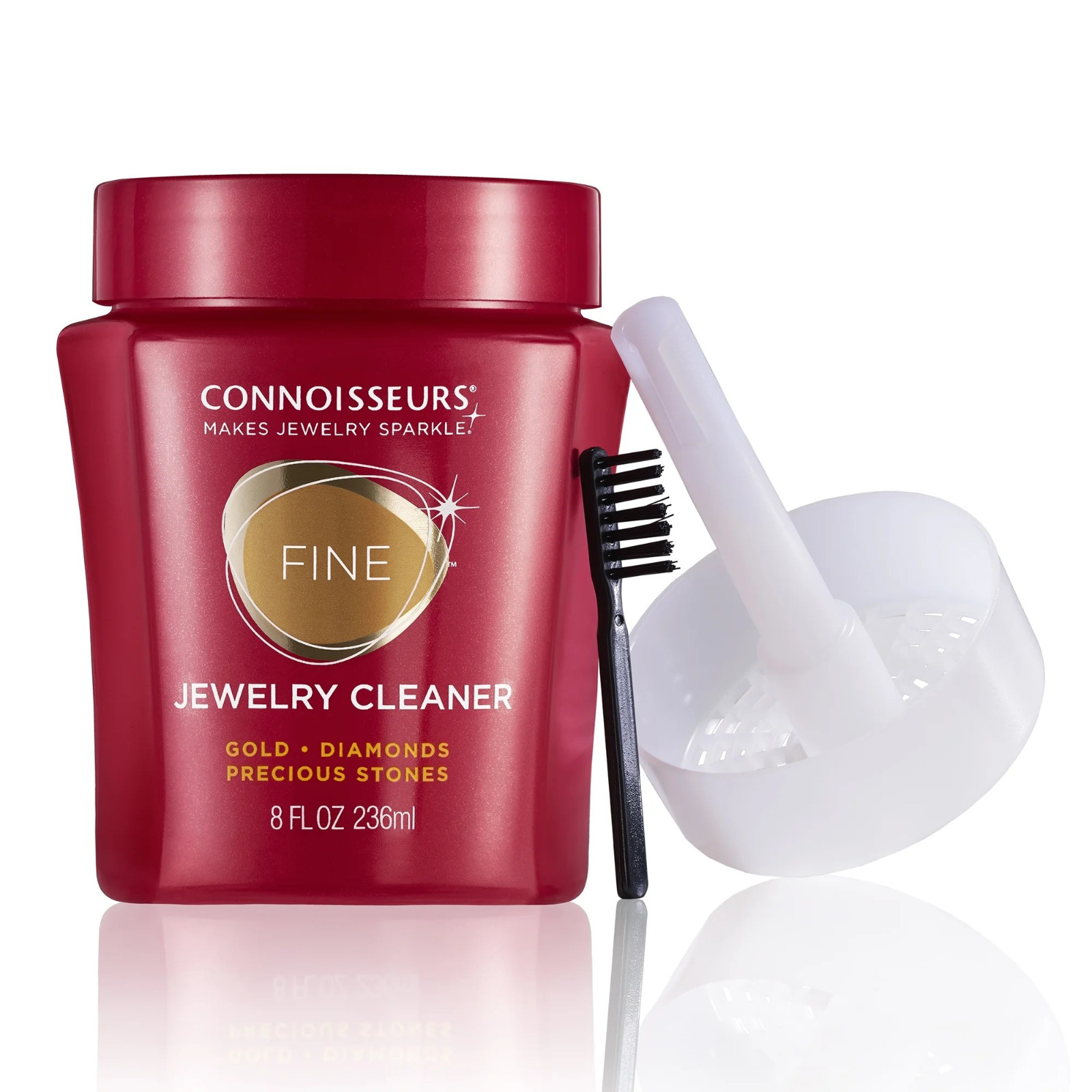 Connoisseurs Fine Jewelry Cleaner For Cleaning Gold, Platinum, Diamonds