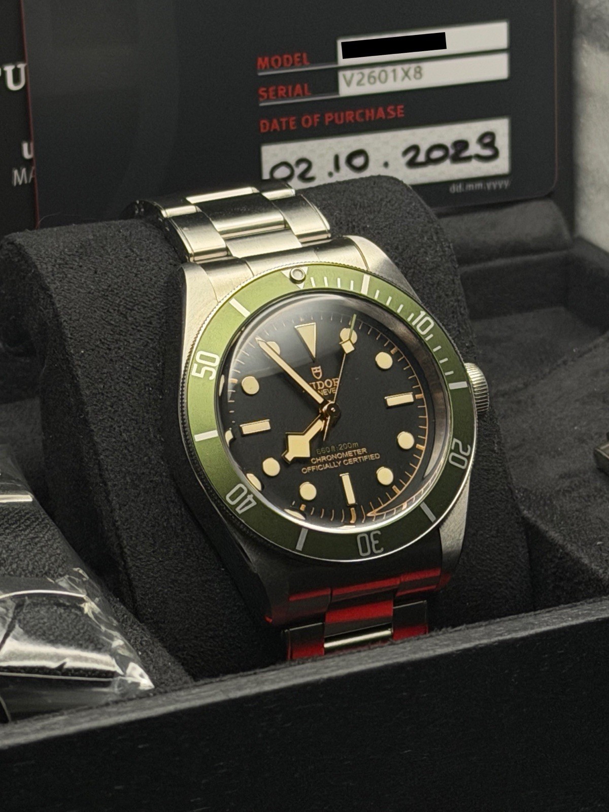 TUDOR Black Bay Harrods Special Edition Ref. 79230G Box & Papers 41mm