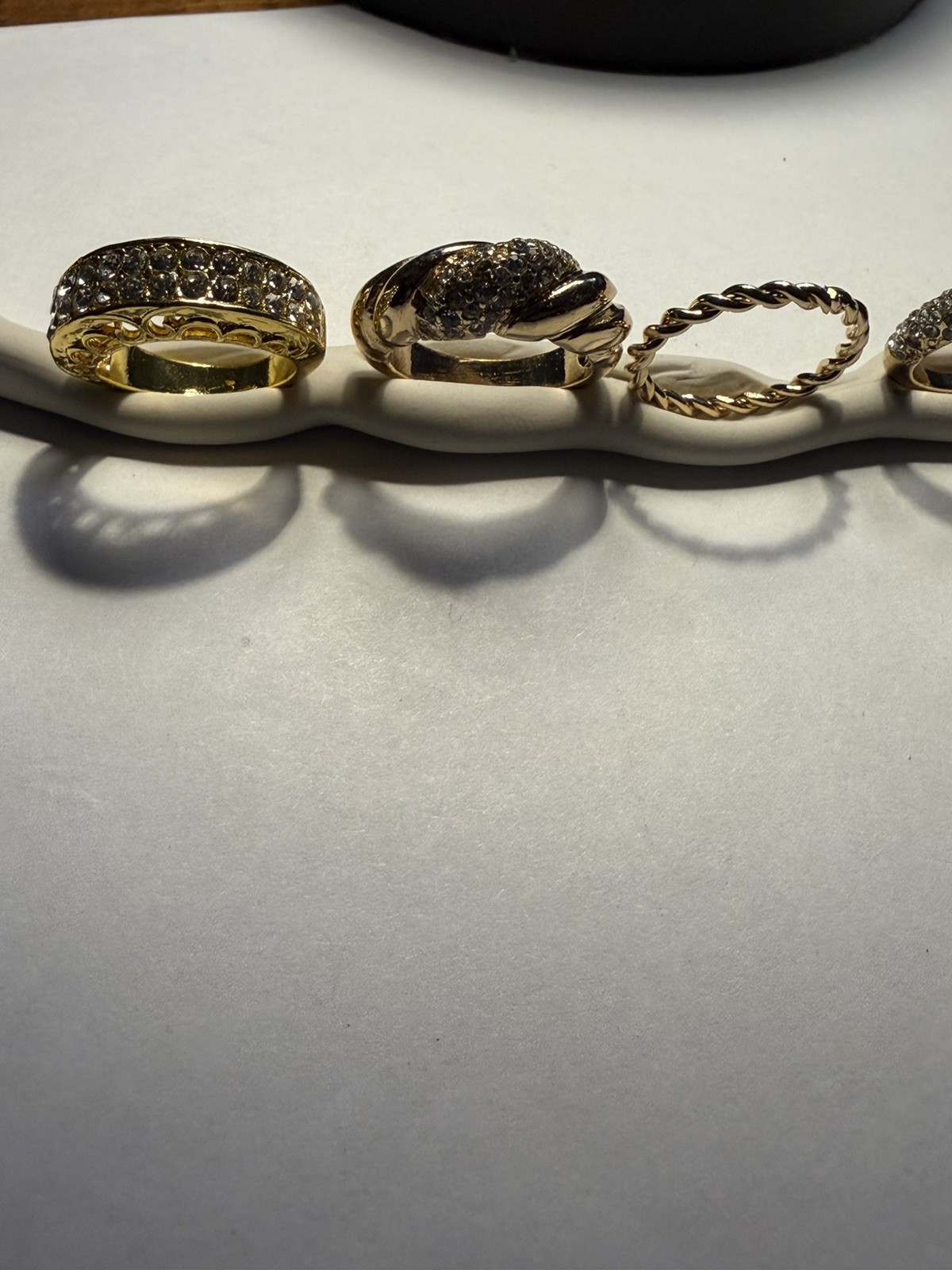 Mixed Lot 7 Rings unknown metal, unknown stones. All beautiful!