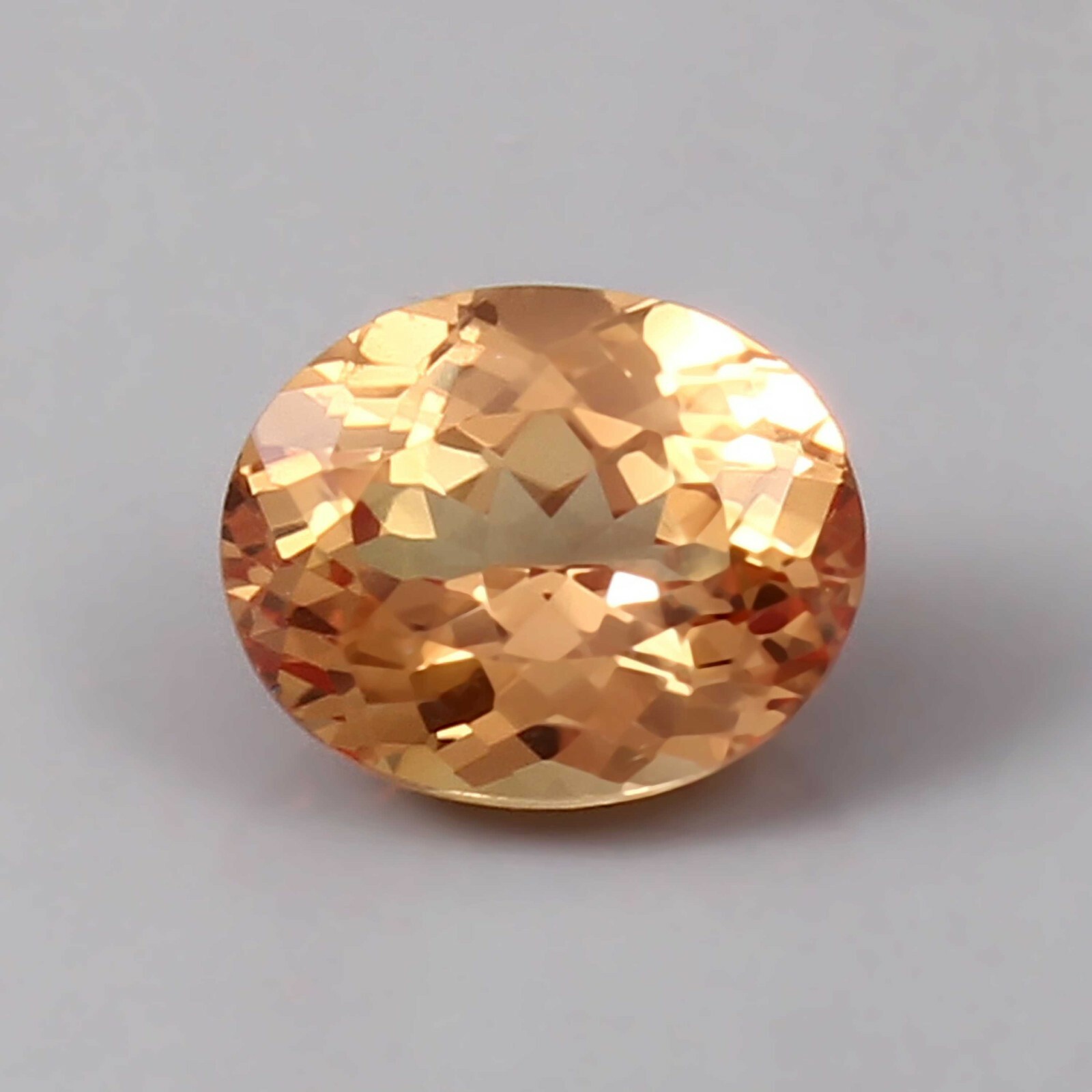 AAA Natural Ceylon Padparadscha Sapphire Loose Oval Gemstone Cut 11×9 MM -5.05Ct