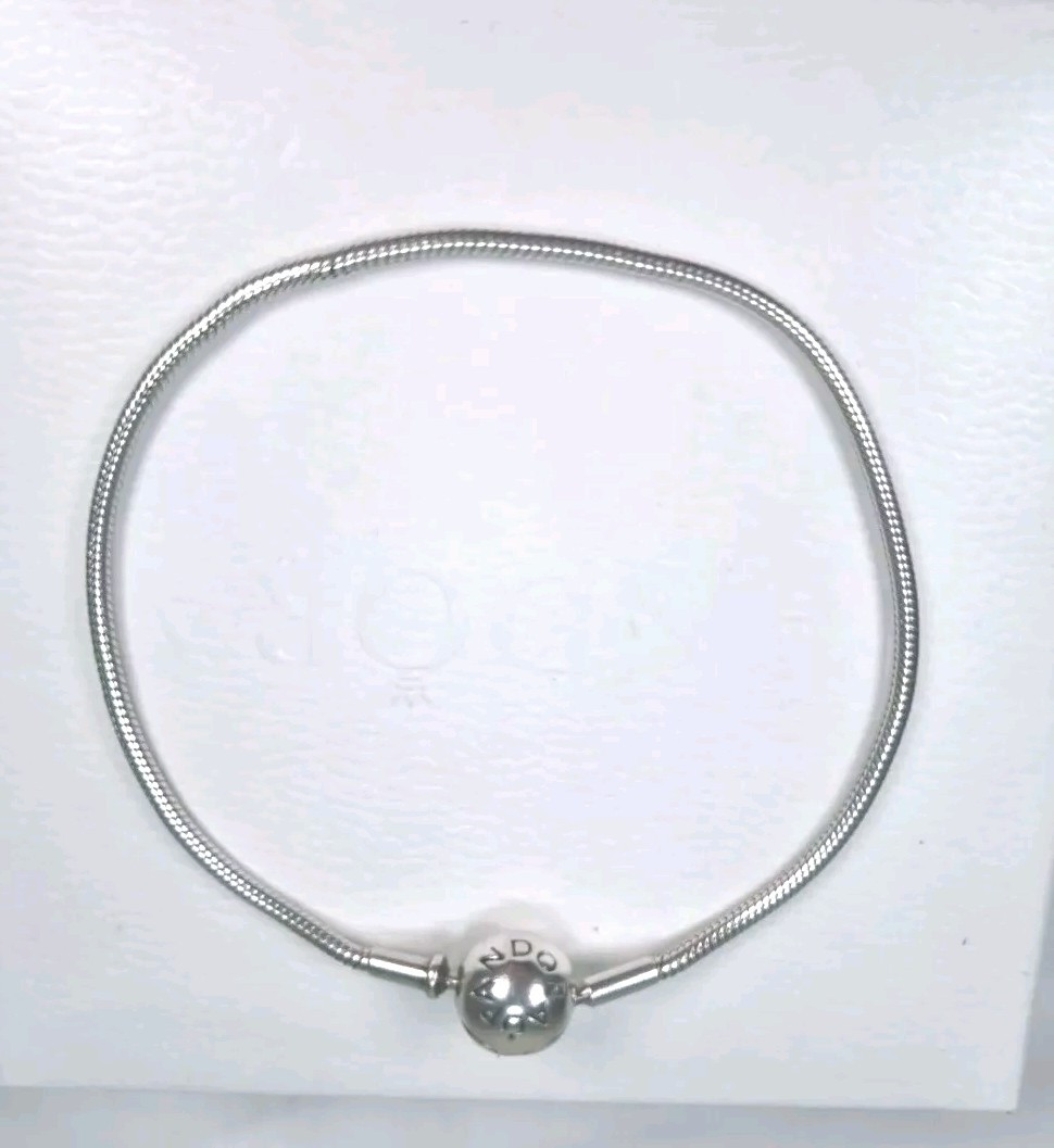 Pandora Sterling Silver Essence Bracelet, Great Condition, 20cm, Boxed