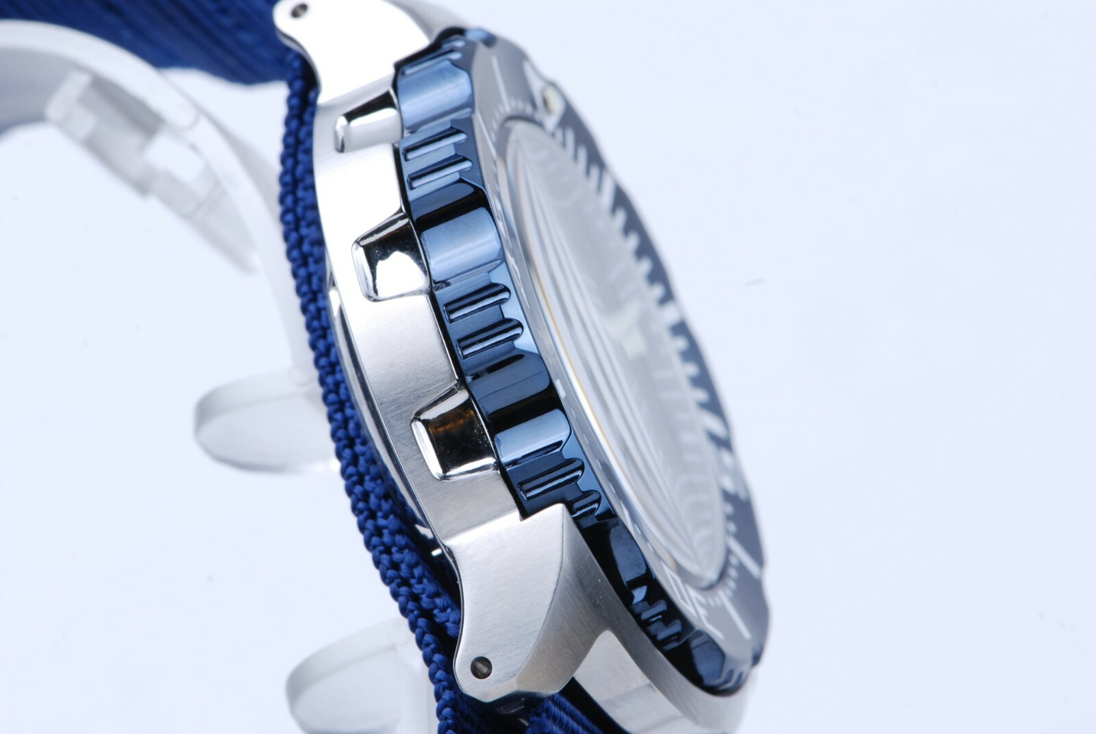 Heimdallr Sharkey Ocean Monster PVD BLUE NH36 Day Date Automatic 200m Dive Watch