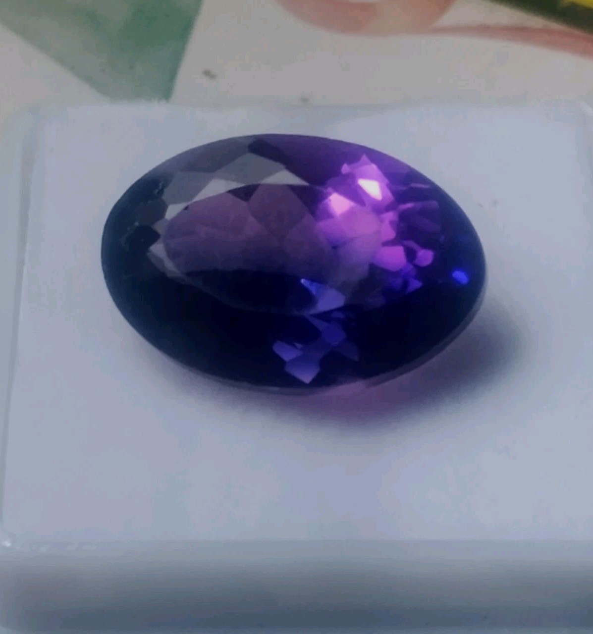 11.15CT Flawless Natural Purple Pink Sapphire Excellent Oval Cut 15.1×10.1×7.1mm