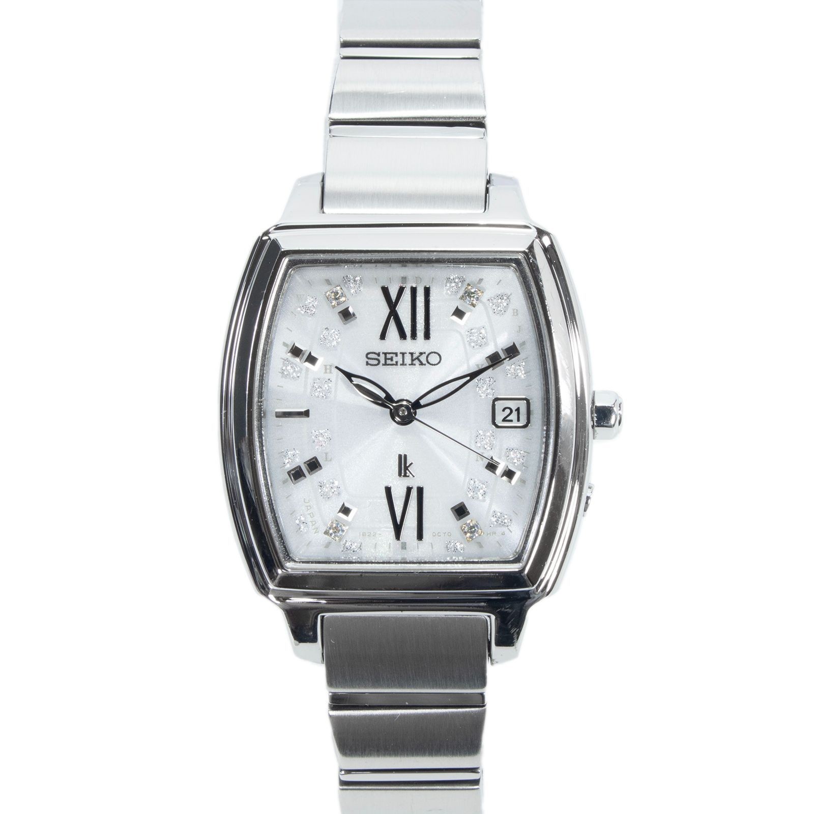 SEIKO LUKIA SSVW063 1B22-0BE0 Kotorippu Limited 2000 Solar Radio Women’s Watch