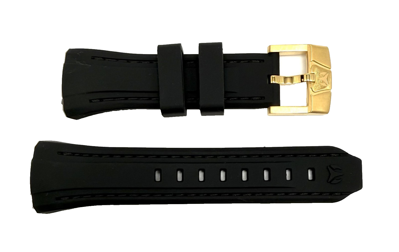 New Technomarine TM-115380 One /Cruise Collection Black Silicone 26mm Watch Band