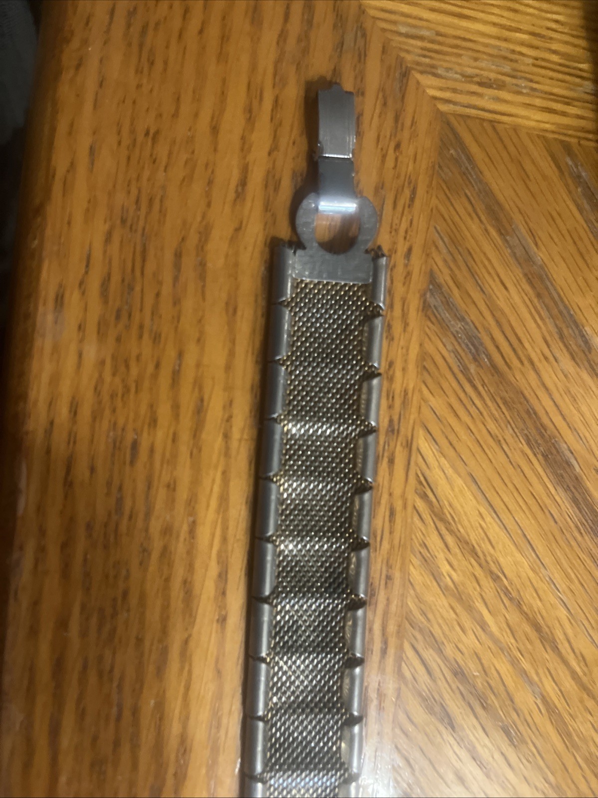 Vintage 7 1/2” Art Deco Link Bracelet – No Signature Or Markings Type Of Metal ?