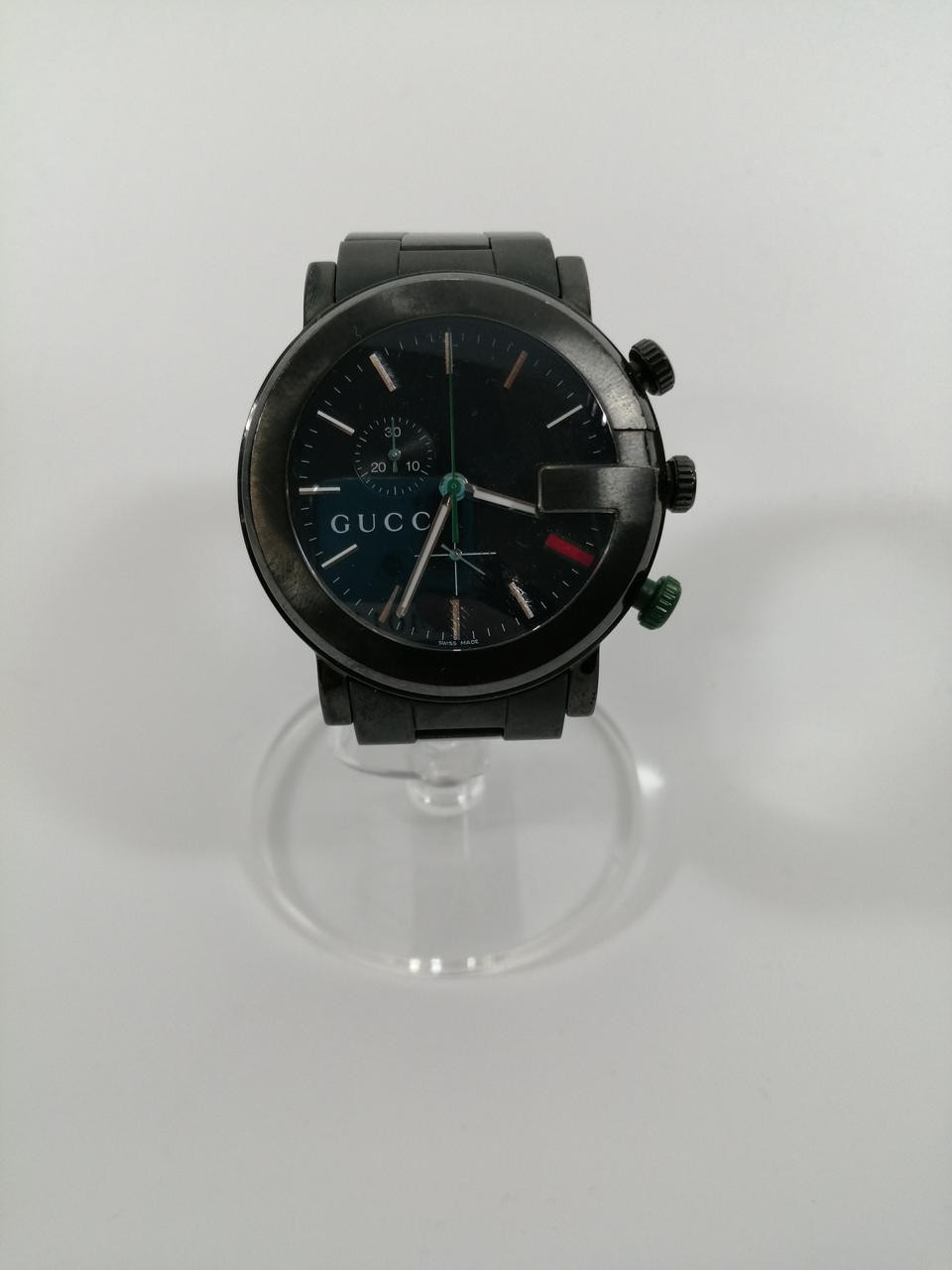 Chronograph Gucci High Brand Model Number Black 101M GUCCI