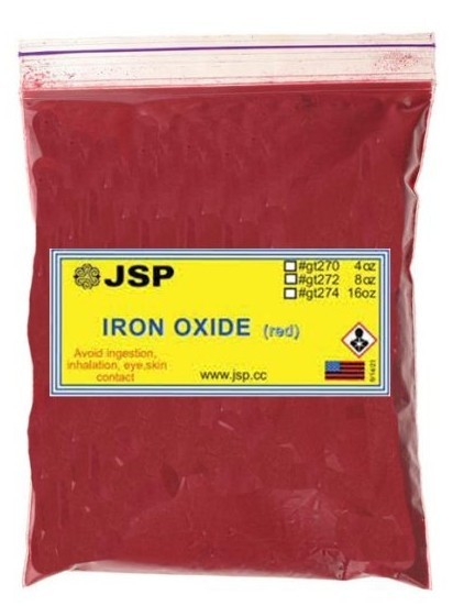 Ferric Oxide Red Iron Polishing Compound Fe₂O₃ Fine Powder Jeweler’s Rouge 1LB