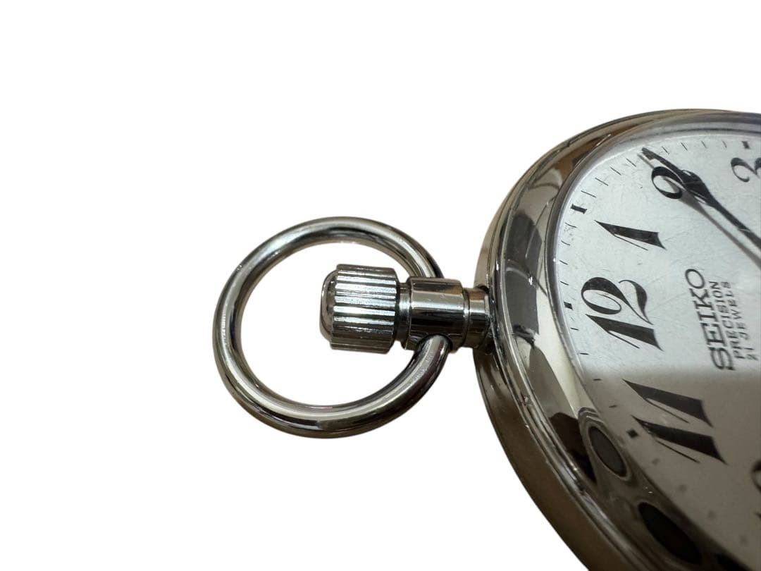Seiko Pocket Watch, Hand-wound, Railway Watch, 21 Jewels, SEIKO 6110-0010