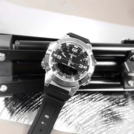 Casio Analog-Digital 10 years Battery AMW-870-1A Watch