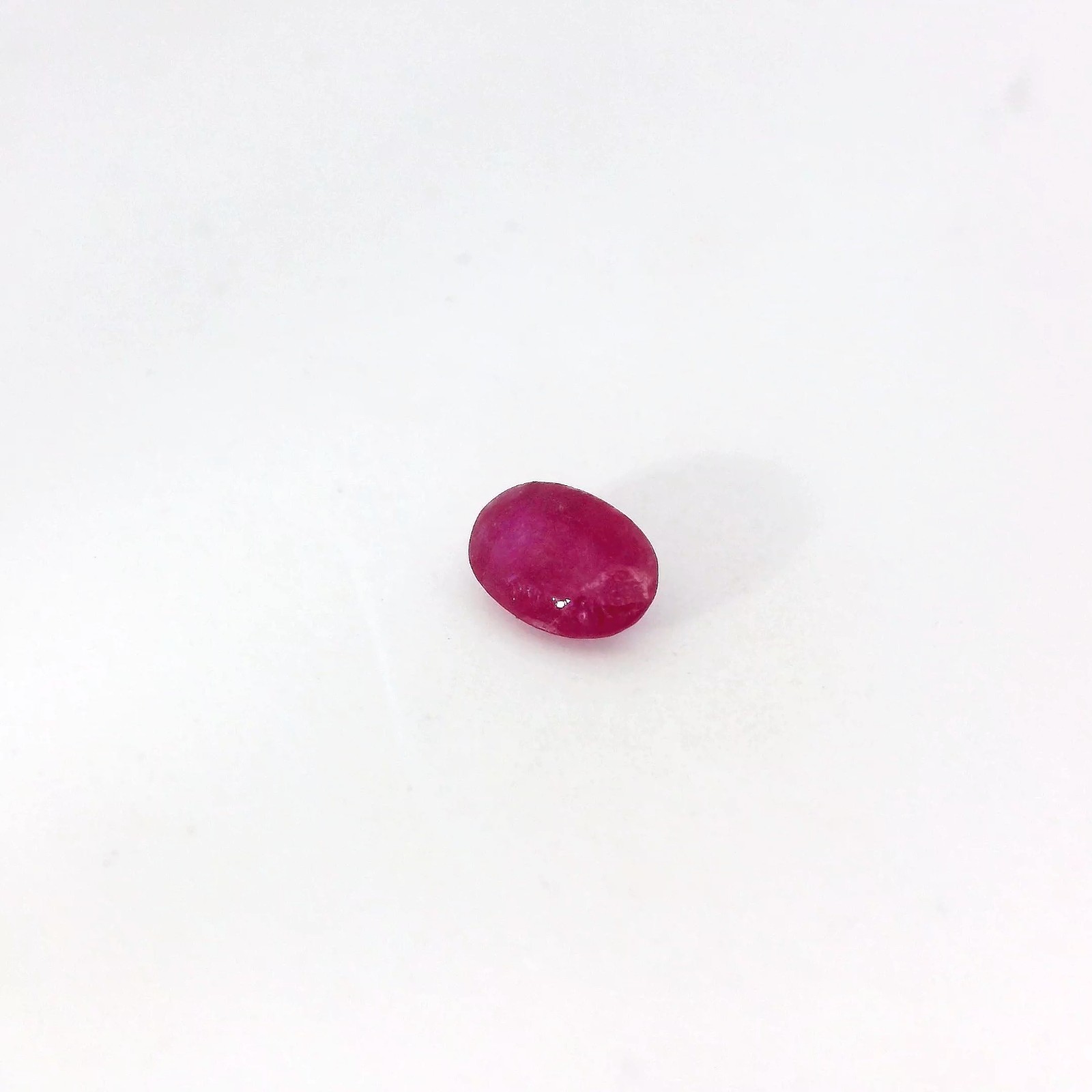 0.53ct Oval Cut Natural Genuine Ruby Loose Gemstone 6.0 x 4.0 mm