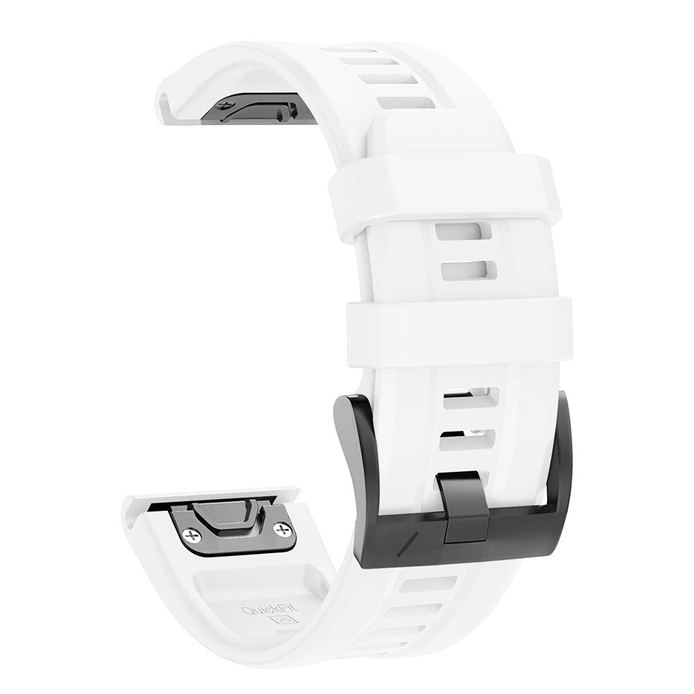 QuickFit 22mm 26mm Silicone Watch Band Quick Release Sport Strap Replacement