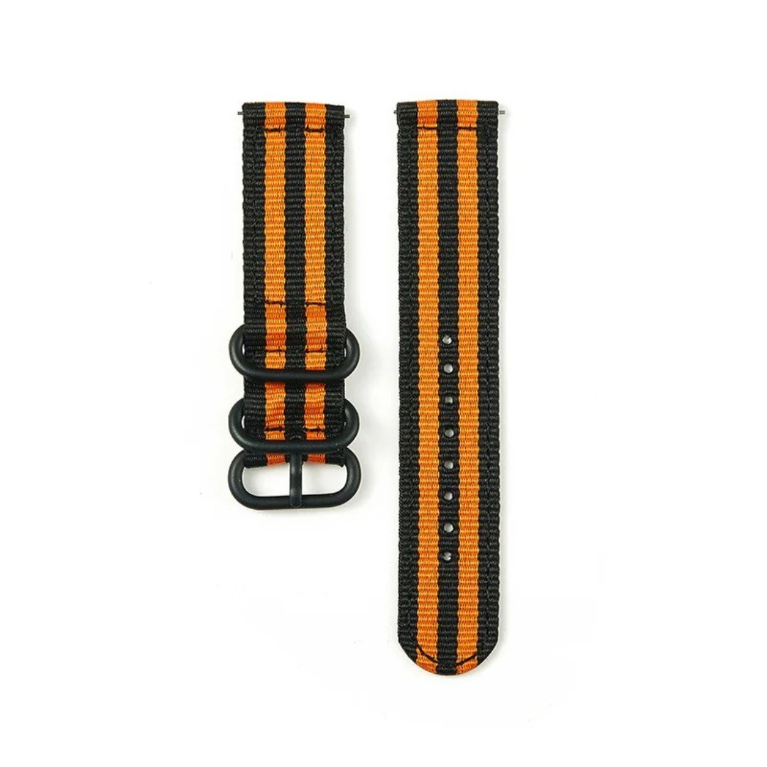 18mm 20mm 22mm Durable Military Woven Nylon Wrist Watch Band Quick Release Strap