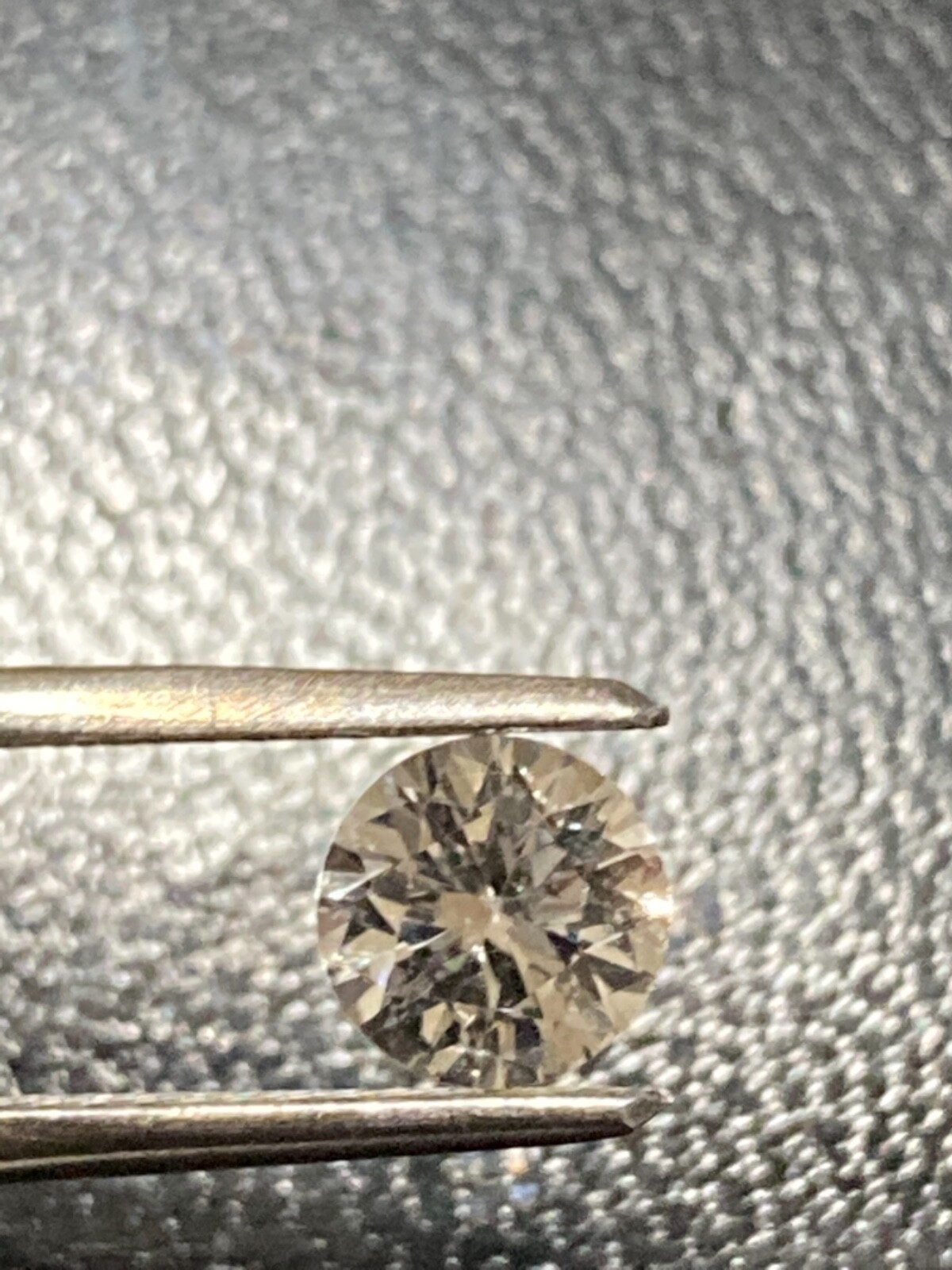 YAG Yttrium Aluminum Garnet 6.0mm Round Brilliant Colorless Loose Stone 1.10 cts