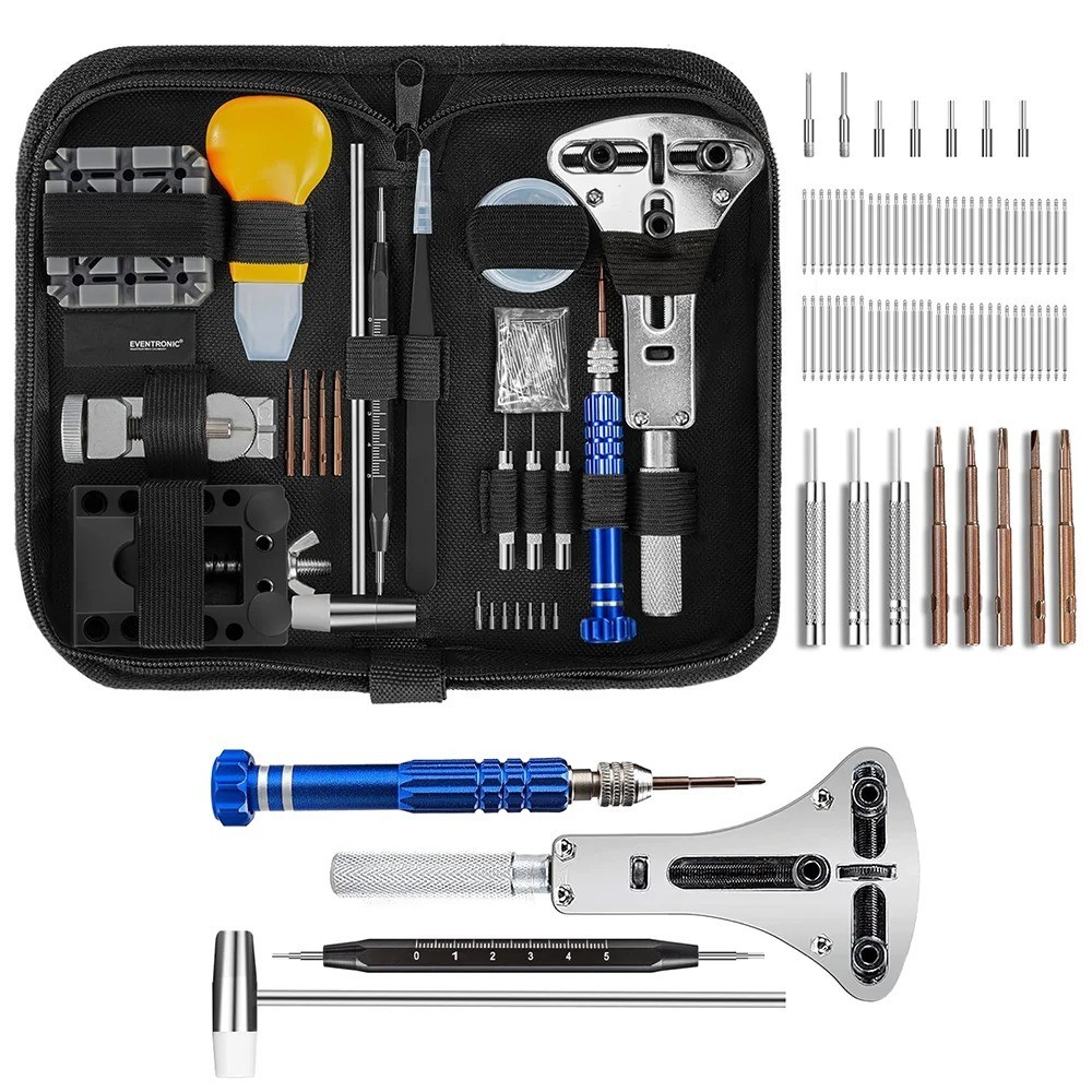 Eventronic Watch Repair Kit Professional Watch Battery Replacement Tool Kit NEW