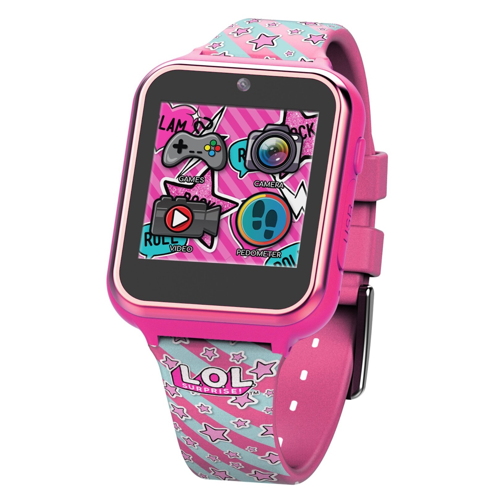 LOL Surprise! Unisex Child iTime Interactive Smartwatch 40mm – New In Box