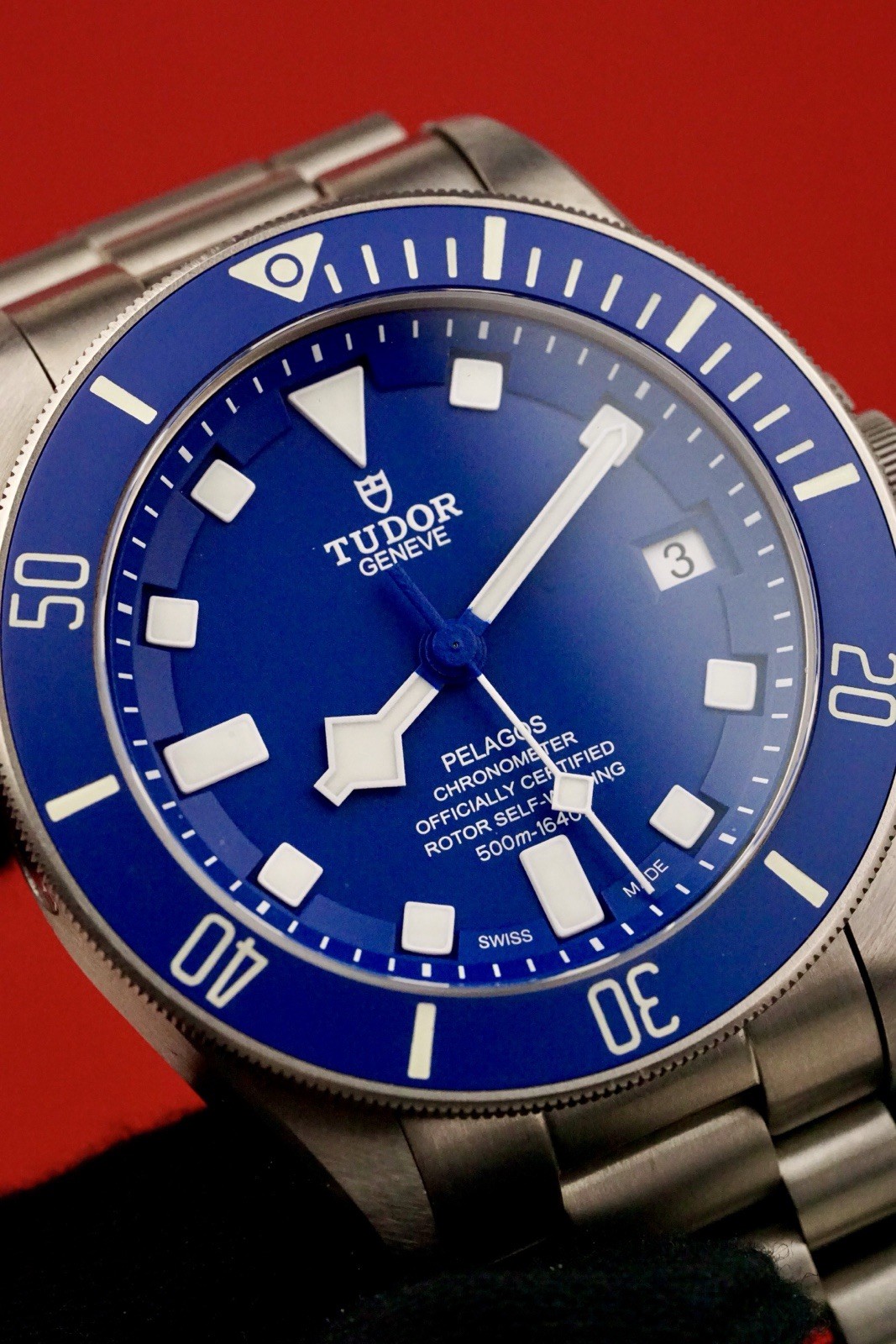 TUDOR Pelagos 42 Blue #25600TB Titanuim , Very Clean