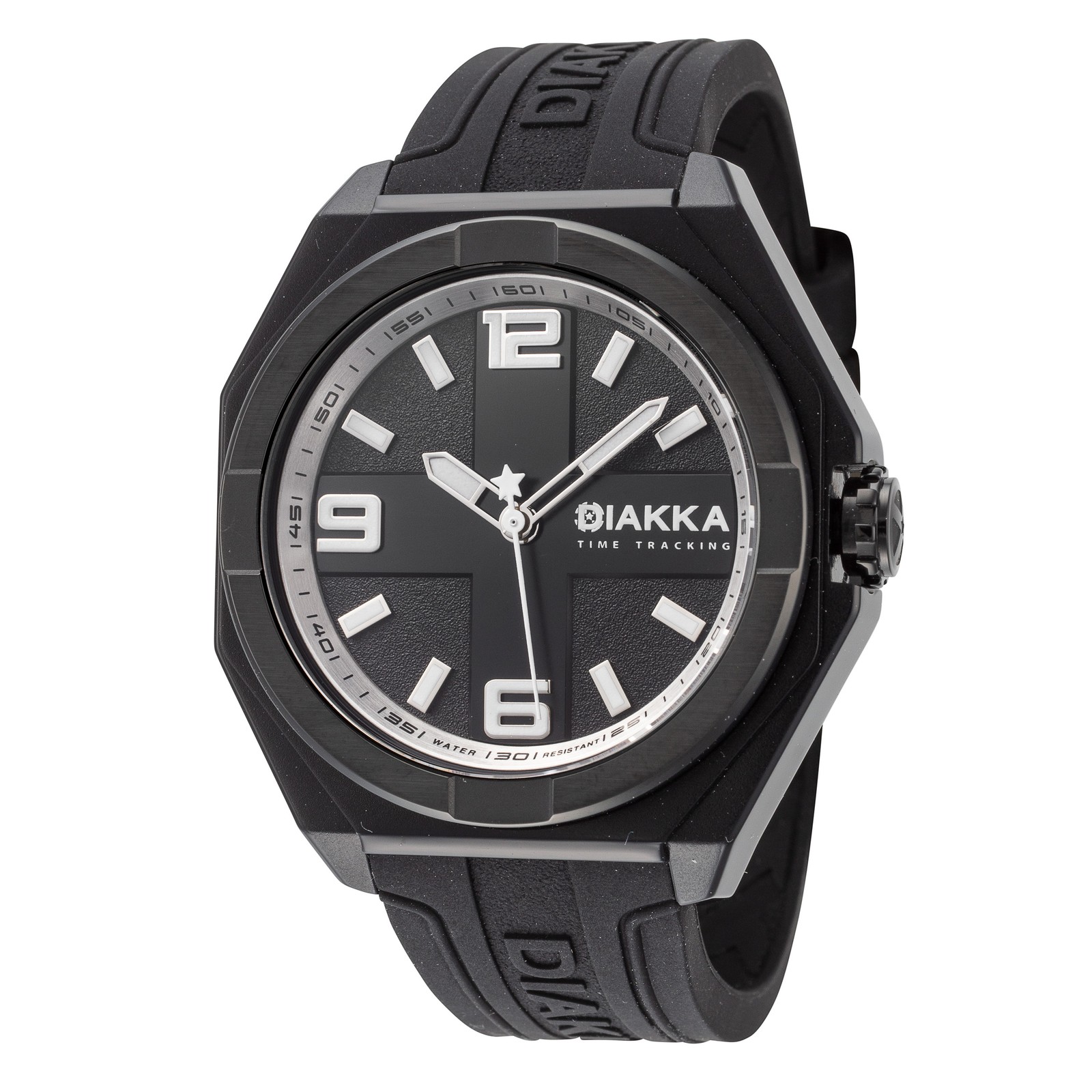 Diakka Men’s D1639-FB-BB The Vice III 39mm Quartz Watch